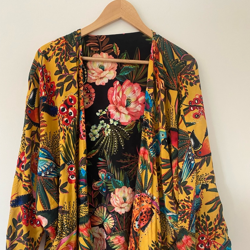 FARM Rio Tropical Reversible Kimono
